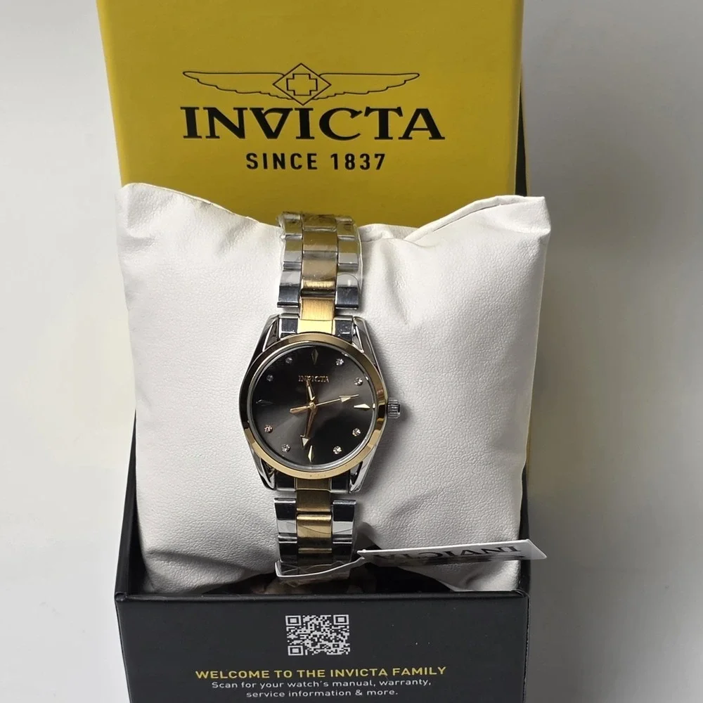 NEW Invicta Celestial Women's Watch - 28mm, Gold, Steel‎ (69339)